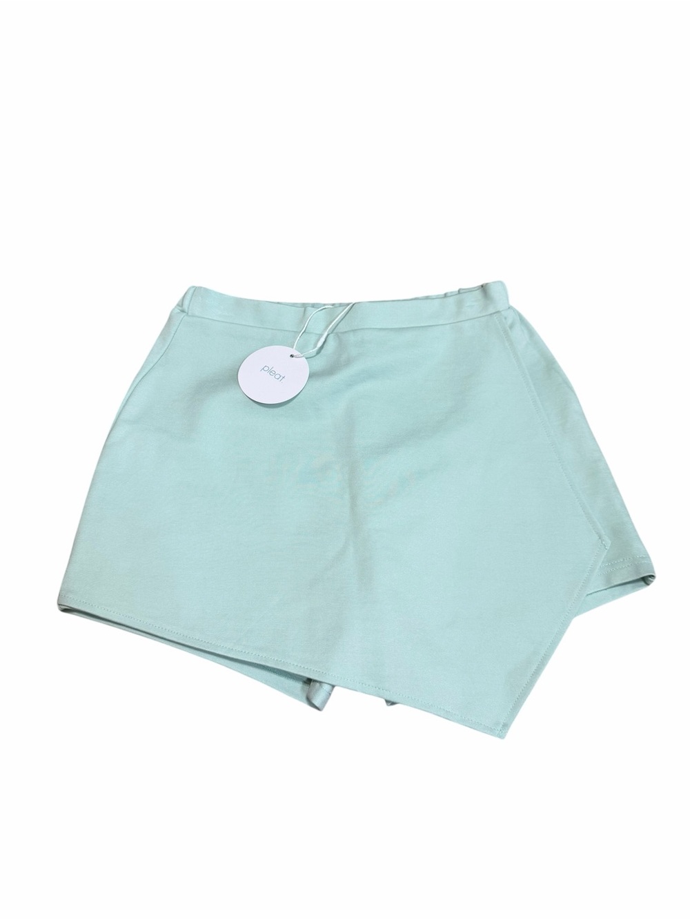 NWT Pleat Girls Mint Alden Asymmetrical Skort | Size 14